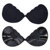 Almofadas de Sutiã Invisíveis com Fecho Frontal, Cobertas de Tecido, Formato de Concha, Almofadas de Silicone Naturais Espessas para Elevação, Sutiã Sem Alças