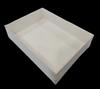Caja Caliente de Venta del Fabricante con Tapa y Base, Caja de Papel, Caja de Regalo para Pasteles, Caja Transparente para Mascotas, Caja de Cartulina Blanca de PVC, Empaque de Tapa Superior e Inferior