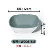 Plato creativo nórdico con asa tipo porcelana para olla caliente, plato frío de plástico para snacks, postre, tazón pequeño para sopa, vajilla
