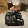 Zuecos Gruesos para Mujer que Aumentan la Altura 6.5cm, Sandalias Versátiles Florales de EVA para Exterior de Verano, Playa, Cerradas