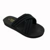 Nuevas Chanclas Cruzadas para Mujer Verano Zapatos DIY Descalzos para Vacaciones en la Costa Sandalias de Dedo Suela Gruesa Zapatos Antideslizantes