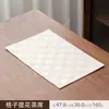 Alfombrilla de té de lujo ligero estilo Zen de alta gama, Caminero de mesa nuevo estilo chino para sala de estar, Alfombrilla para mesa de té, Alfombrilla de té de jacquard a cuadros retro