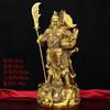 Tongguan Gong Guan er ye decoración grande latón Wu Dios de la Riqueza hogar sala de estar estatua de Guan Yu Wu Sheng Guan Gong apertura de tienda
