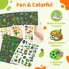 Festival de Comercio Exterior Transfronterizo Copa Mundial de Fútbol Navidad Pegatinas de Tatuaje Fluorescentes Impermeables Dibujos Animados Infantiles Tatuajes Temporales para la Cara