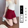 Falda de tenis moderna y versátil para mujer, moda coreana primavera/verano 2026, minifalda casual de cintura alta