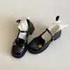 Zapatos de vestir versátiles estilo Hepburn francés para mujer, nuevos zapatos Mary Jane de tacón grueso y punta redonda, estilo vintage, para verano y otoño 2026