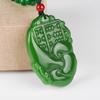 Xinjiang Mongolia Exterior Material Jaspe No importa la marca Guanyin Buda Colgante Jade Blanco Pixiu Guan Gong Marca Colgante Venta al por mayor