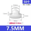 Tapón tapón de silicona suave resistente a altas temperaturas tapón de agujero de goma cabeza de tapón tapón de agujero de goma tapa de sellado con ranura tapón de encaje a presión