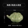 Venta al por mayor estudio cuatro tesoros gotas de agua manual taza de agua molienda de tinta molienda cerámica pluma montaña caligrafía tintero pintura tradicional china piedra de tinta gotas