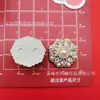 Oro y Plata Electroplateados Flor Estrella Estilo Pequeño Fragante Corazón Lazo Corbata DIY Plástico Accesorios Pasador Funda de Teléfono Materiales