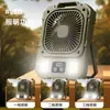 Ventilador de Camping Retro USB Exterior Alta Potencia Portátil Picnic Caravana Tienda de Campaña Ventilador de Escritorio