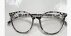 Armazones de Lentes Unisex para Estudiantes Transfronterizos, Armazones Redondos Grandes, Lentes Retro Sin Graduación, Lentes con Filtro Azul, Venta en Vivo de Tiktok