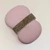 [1 Peça] Porta-Sabonete Elástico + Esponja de Banho Bucha Antiderrapante Esfoliante Organizador Corda para Pendurar Ajustável Adequado para Banheira Chuveiro Design Rosa Azul Padrão Universal Barra de Sabão Área Molhada Solução de Armazenamento Higiênico