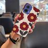 Adecuado para Funda de Teléfono Móvil Moto, Divertido Simple Dibujo Animado Digital Diversión Femenino Color Puro Refrigeración Lujo Pintura al Óleo Silicona Flor