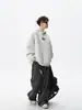 Sudadera con Capucha Bordada de Peso Pesado para Hombre, Estilo High Street Otoño e Invierno, Sudadera Informal Genial para Pareja, Sudadera con Capucha de Diseño de Marca de Moda