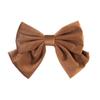 Pinza para el cabello de lazo grande de terciopelo estilo academia coreano dulce accesorio para la cabeza pinza de resorte accesorios para el cabello pasador clip para la cabeza