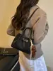 Bolso de Mano Tejido a Mano Estilizado y de Moda Coreano para Mujer 2026 Nuevo Bolso de Mano Tipo Cesta de Verduras Bolso Lindo de un Solo Hombro Cruzado
