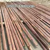 Decoración bambú carbonizado anticorrosión antiinsectos rodajas de bambú tiras de bambú bloques de bambú rodajas de bambú nanmu tablones de bambú cañas de bambú decoración interior pared techo cañas de bambú rodajas