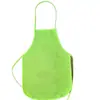 Delantal delantal no tejido desechable delantal infantil logo en stock hilo de coser al por mayor delantal cosido en stock