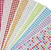 Direto do fabricante: Adesivos de diamante de cristal, adesivos de maquiagem para o rosto, adesivos de acrílico, adesivos decorativos de sobrancelha DIY para crianças, adesivos de carro