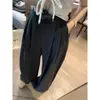 Vibe Elegante e Relaxada, Linho Branco com Proteção Solar, Caimento Solto, Calça Wide Leg de Cintura Alta até o Chão