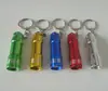 Linterna Led de Aleación de Aluminio y Silicona Más Vendida por el Fabricante, Llavero de Aleación de Aluminio Regalo Linterna Mini