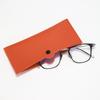 Bolsa de Almacenamiento para Gafas de Clip al por Mayor del Fabricante, Estuche Suave de Cuero Portátil Duradero con Cierre a Presión para Gafas de Lectura, Se Puede Imprimir con Logo