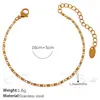 Diseñador Europeo y Americano Pequeño Plátano Geométrico Gama Alta Femenino Ins Collar Cadena de Clavícula Acero Inoxidable Chapado en Oro de 18K Joyería