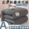 Estilo minimalista japonés Clase A algodón lavado algodón de Xinjiang colcha colcha desmontable lavable núcleo de colcha regalo colcha de invierno estudiante colcha de primavera y otoño