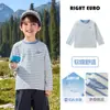 Camiseta de Manga Larga para Niños Europeos Derecha Estilo Primavera/Otoño Top 2026 Ropa Nueva para Niños Bebés Niños Medianos/Mayores Ropa de Otoño