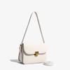 Bolso Versátil de Moda Femenina de Nicho Estilo Coreano Bolso Cuadrado Pequeño de Moda Bolso de Hombro de Textura Simple Bolso Cruzado