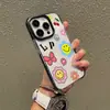 Mejor Vendido Europeo y Americano Colorido Graffiti Girasol Funda para Iphone16 Dulce y Genial Funda Transparente Anti-Caídas para Apple 17Pro