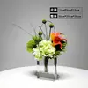 Arreglo Floral de Cristal Moderno de Lujo Ligero para Casas Modelo, Salas de Estar, Oficinas, Oficinas de Ventas y Mesas de Negociación, Artículos de Decoración Suave