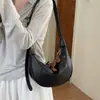 Bolso de mano de alta gama con forma de dumpling para mujer, nueva colección de verano 2026, bolso de hombro de gran capacidad, versátil para el uso diario y para ir al trabajo, bolso cruzado