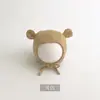 Gorro Fetal para Recién Nacido, Gorro de Preparación para Bebé, Gorro con Protección para los Oídos, Algodón Puro para Bebé, Gorro Pullover con Cordones Lindo y Súper Lindo, Estilo para Todo el Año