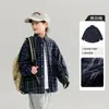 Camisa xadrez de manga comprida para meninos 2026 primavera e outono nova infantil gola de lapela top respirável para crianças mais velhas roupa de outono