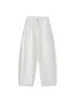 Nuevo Estilo de Verano del Louvre Moda Retro Americana de Moda Jeans de Cintura Alta Lavados Desgastados con Bigotes Pantalones Largos Sueltos de Pierna Ancha para Mujer