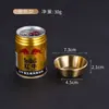 Plato de Salsa Coreano 304, Taza para Salsa, Taza Pequeña para Condimentos, Plato Dorado para Kétchup, Plato para Vinagre, Taza para Salsa de Pimienta para Filete