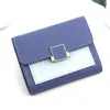 Billetera corta plegable de personalidad para mujer, monedero, monedero, bolsa de almacenamiento, tarjetero, bolso de mano, billetera para mujer