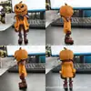 Figura de Hombre Calabaza Nuevo Producto Transfronterizo Estatua Pequeña de Hombre Calabaza de Halloween Adorno Artesanal de Resina