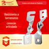 Conexão de dobradiça sísmica Acessórios de suporte de dobradiça sísmica Conexão de dobradiça ajustável Conexão de dobradiça tipo GB AB
