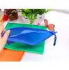 Papelería de Oficina Venta al por Mayor Bolsa de Cremallera Colorida Bolsa de Archivo Malla de Doble Capa Bolsa de Información Bolsa de Papelería