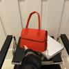 Bolso Casual de Color Sólido para Mujer 2026 Verano Nueva Moda Bolso Pequeño Elegante Mini Texturizado Cruzado Bolso Cuadrado Pequeño