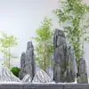 Simulação Pedra Taishan Atacado Machado Rachando Pedra Pátio FRP Jardim Pedra Onda de Neve Rocha Paisagismo Pedra Pedra Taihu