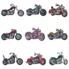 Vários patches bordados coloridos de motocicleta em estilo street americano para decoração DIY de jaquetas e bolsas para entusiastas de ciclismo