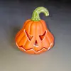 Lanterna de Abóbora de Plástico para Halloween Decoração de Atmosfera Enfeites Lanterna de Abóbora a Bateria