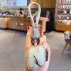 Chaveiro Pingente Criativo de Couro PU com 26 Letras, Simples para Casal Carro Bolsa Decoração de Chaveiro Presente