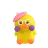Em estoque com frete grátis, tampas de caneta e pontas de caneta de PVC de desenho animado fofas, capas de caneta de boneca 3D, acessórios de papelaria, personalizável