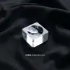 Base para Bola de Cristal, Adorno de Bola de Cristal Transparente, Soporte de Exhibición Simple, Ranura de Almacenamiento de Cubo Esférico, Base de Escritorio