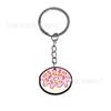 Llavero de comercio electrónico transfronterizo de helados, accesorio colgante de dibujos animados personalizado, hebilla creativa de PVC de goma suave.